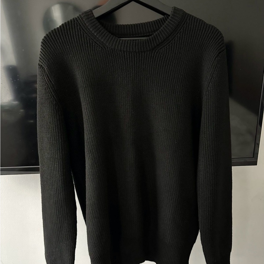 Maison Martin Margiela Black Crewneck Sweater